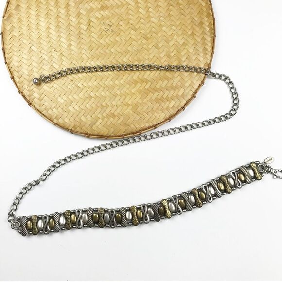 Chico’s‎ embellished chain belt - Picture 1 of 2